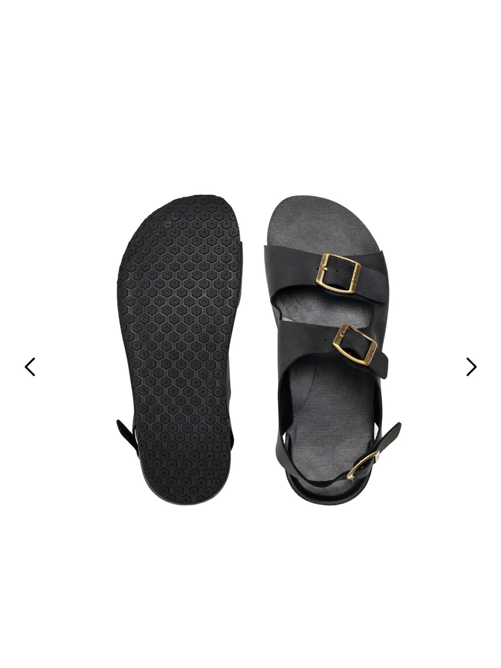 Freet Barefoot Salcombe Sandals - Size US W 10 / M 8 | EU 42/ Black - Picture 2 of 12